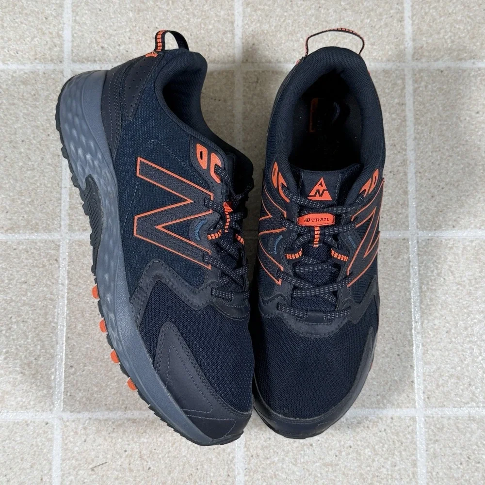 Men's 11.5 4E - New Balance 410 MT410RD7 Trail Running Shoes Blue Orange 410v7